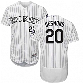 Colorado Rockies #20 Ian Desmond White Flexbase Stitched Jersey DingZhi,baseball caps,new era cap wholesale,wholesale hats
