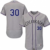 Colorado Rockies #30 Jason Motte Gray Flexbase Stitched Jersey DingZhi,baseball caps,new era cap wholesale,wholesale hats