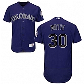 Colorado Rockies #30 Jason Motte Purple Flexbase Stitched Jersey DingZhi,baseball caps,new era cap wholesale,wholesale hats