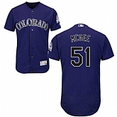 Colorado Rockies #51 Jake McGee Purple Flexbase Stitched Jersey DingZhi,baseball caps,new era cap wholesale,wholesale hats
