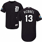 Detroit Tigers #13 Omar Vizquel Navy Flexbase Stitched Jersey DingZhi,baseball caps,new era cap wholesale,wholesale hats