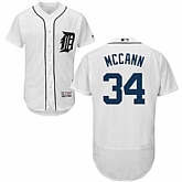 Detroit Tigers #34 James McCann White Flexbase Stitched Jersey DingZhi,baseball caps,new era cap wholesale,wholesale hats