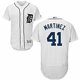 Detroit Tigers #41 Victor Martinez White Flexbase Stitched Jersey DingZhi,baseball caps,new era cap wholesale,wholesale hats