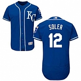 Kansas City Royals #12 Jorge Soler Royal Flexbase Stitched Jersey DingZhi,baseball caps,new era cap wholesale,wholesale hats