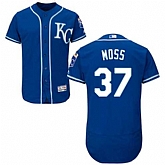 Kansas City Royals #37 Brandon Moss Royal Flexbase Stitched Jersey DingZhi,baseball caps,new era cap wholesale,wholesale hats