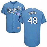 Kansas City Royals #48 Joakim Soria Light Blue Flexbase Stitched Jersey DingZhi,baseball caps,new era cap wholesale,wholesale hats