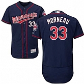 Minnesota Twins #33 Justin Morneau Navy Flexbase Stitched Jersey DingZhi,baseball caps,new era cap wholesale,wholesale hats