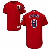 Minnesota Twins #8 Drew Stubbs Red Flexbase Stitched Jersey DingZhi,baseball caps,new era cap wholesale,wholesale hats