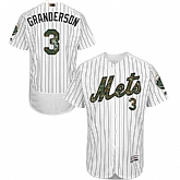 New York Mets #3 Curtis Granderson White Memorial Day Flexbase Stitched Jersey DingZhi,baseball caps,new era cap wholesale,wholesale hats
