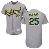Oakland Athletics #25 Mark McGwire Gray Flexbase Stitched Jersey DingZhi,baseball caps,new era cap wholesale,wholesale hats