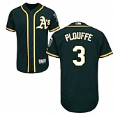 Oakland Athletics #3 Trevor Plouffe Green Flexbase Stitched Jersey DingZhi,baseball caps,new era cap wholesale,wholesale hats