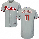 Philadelphia Phillies #11 Tim McCarver Gray Flexbase Stitched Jersey DingZhi,baseball caps,new era cap wholesale,wholesale hats