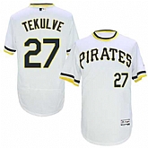 Pittsburgh Pirates #27 Jung ho Kang White Cooperstown Collection Flexbase Stitched Jersey DingZhi,baseball caps,new era cap wholesale,wholesale hats