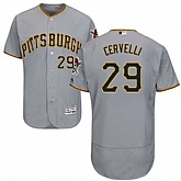 Pittsburgh Pirates #29 Francisco Cervelli Gray Flexbase Stitched Jersey DingZhi,baseball caps,new era cap wholesale,wholesale hats