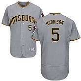 Pittsburgh Pirates #5 Josh Harrison Gray Flexbase Stitched Jersey DingZhi,baseball caps,new era cap wholesale,wholesale hats