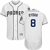 San Diego Padres #8 Erick Aybar White Flexbase Stitched Jersey DingZhi,baseball caps,new era cap wholesale,wholesale hats