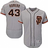 San Francisco Giants #43 Ricky Romero Gray Road 2 Flexbase Stitched Jersey DingZhi,baseball caps,new era cap wholesale,wholesale hats