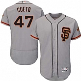 San Francisco Giants #47 Johnny Cueto Gray Road 2 Flexbase Stitched Jersey DingZhi,baseball caps,new era cap wholesale,wholesale hats