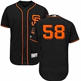 San Francisco Giants #58 Gordon Beckham Black Flexbase Stitched Jersey DingZhi,baseball caps,new era cap wholesale,wholesale hats