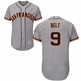 San Francisco Giants #9 Brandon Belt Gray Flexbase Stitched Jersey DingZhi,baseball caps,new era cap wholesale,wholesale hats