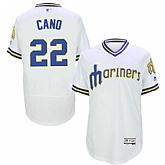 Seattle Mariners #22 Robinson Cano White 1984 Throwback Flexbase Stitched Jersey DingZhi,baseball caps,new era cap wholesale,wholesale hats