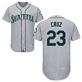 Seattle Mariners #23 Nelson Cruz Gray Flexbase Stitched Jersey DingZhi,baseball caps,new era cap wholesale,wholesale hats