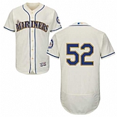 Seattle Mariners #52 Carlos Ruiz Cream Flexbase Stitched Jersey DingZhi,baseball caps,new era cap wholesale,wholesale hats