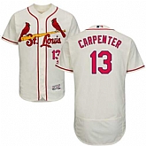 St. Louis Cardinals #13 Matt Carpenter Cream Flexbase Stitched Jersey DingZhi,baseball caps,new era cap wholesale,wholesale hats