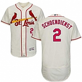 St. Louis Cardinals #2 Red Schoendienst Cream Flexbase Stitched Jersey DingZhi,baseball caps,new era cap wholesale,wholesale hats