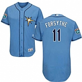 Tampa Bay Rays #11 Logan Forsythe Light Blue Flexbase Stitched Jersey DingZhi,baseball caps,new era cap wholesale,wholesale hats