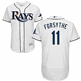 Tampa Bay Rays #11 Logan Forsythe White Flexbase Stitched Jersey DingZhi,baseball caps,new era cap wholesale,wholesale hats