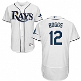 Tampa Bay Rays #12 Wade Boggs White Flexbase Stitched Jersey DingZhi,baseball caps,new era cap wholesale,wholesale hats