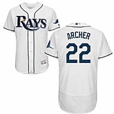Tampa Bay Rays #22 Chris Archer White Flexbase Stitched Jersey DingZhi,baseball caps,new era cap wholesale,wholesale hats