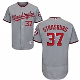 Washington Nationals #37 Stephen Strasburg Gray Flexbase Stitched Jersey DingZhi,baseball caps,new era cap wholesale,wholesale hats