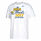 Men's Golden State Warriors White 2017 Western Conference Champions Locker Room T-shirt FengYun,baseball caps,new era cap wholesale,wholesale hats