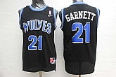 Minnesota Timberwolves #21 Kevin Garnett Black Nike Jersey,baseball caps,new era cap wholesale,wholesale hats