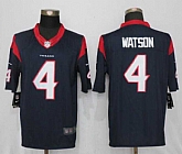 Nike Limited Houston Texans #4 Deshaun Watson Blue Jersey,baseball caps,new era cap wholesale,wholesale hats