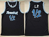 Orlando Magic #12 Penny Hardaway Black Throwback Jersey,baseball caps,new era cap wholesale,wholesale hats