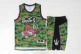 Raptors #10 DeMar DeRozan Camo Swingman Jersey(With Shorts),baseball caps,new era cap wholesale,wholesale hats