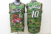 Toronto Raptors #10 DeMar DeRozan Camo Swingman Jersey,baseball caps,new era cap wholesale,wholesale hats