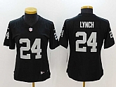 Women Limited Nike Oakland Raiders #24 Marshawn Lynch Black Vapor Untouchable Jersey,baseball caps,new era cap wholesale,wholesale hats