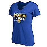 Women's Golden State Warriors Fanatics Branded Royal Participant Drive T-shirt FengYun,baseball caps,new era cap wholesale,wholesale hats