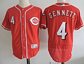 Cincinnati Reds #4 Gennett Red Flexbase Stitched Jersey,baseball caps,new era cap wholesale,wholesale hats