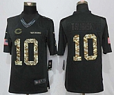 Nike Limited Chicago Bears #10 Mitchell Trubisky Anthracite Salute To Service Jersey,baseball caps,new era cap wholesale,wholesale hats