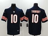 Nike Limited Chicago Bears #10 Mitchell Trubisky Navy Blue Vapor Untouchable Player Jersey,baseball caps,new era cap wholesale,wholesale hats