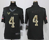 Nike Limited Houston Texans #4 Watson Anthracite Salute To Service Jersey,baseball caps,new era cap wholesale,wholesale hats