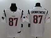 Nike Limited New England Patriots #87 Rob Gronkowski White Vapor Untouchable Jersey,baseball caps,new era cap wholesale,wholesale hats