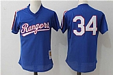 Texas Rangers #34 Nolan Ryan Royal 1989 Cooperstown Collection Mesh Batting Practice Jersey,baseball caps,new era cap wholesale,wholesale hats