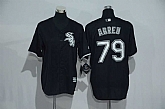 Youth Chicago White Sox #79 Jose Abreu Black New Cool Base Jersey,baseball caps,new era cap wholesale,wholesale hats