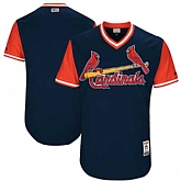 Customized Men's St. Louis Cardinals Majestic Navy 2017 Players Weekend Team Jersey,baseball caps,new era cap wholesale,wholesale hats